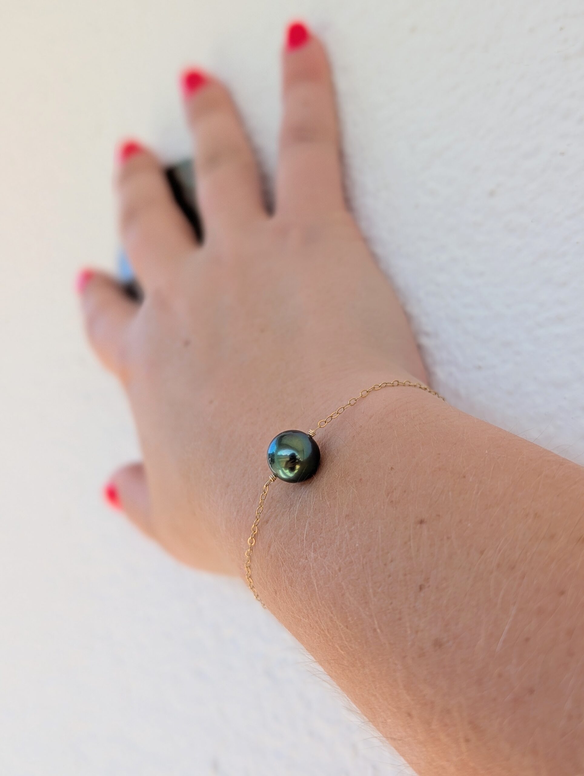 Bracelet gold filled – Pièce unique – Image 2